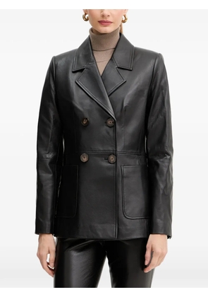 LUISA SPAGNOLI Supernova double-breasted blazer - Black