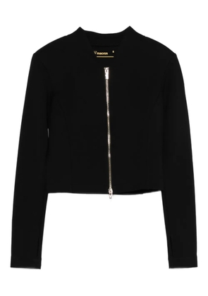 MACRON zip-up shirt - Black