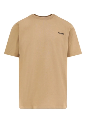BARROW logo-label T-shirt - Neutrals