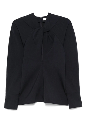 Victoria Beckham long-sleeved blouse - Blue