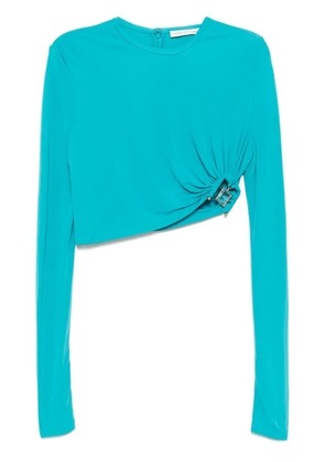 Christopher Esber Bezel quartz long-sleeved top - Blue