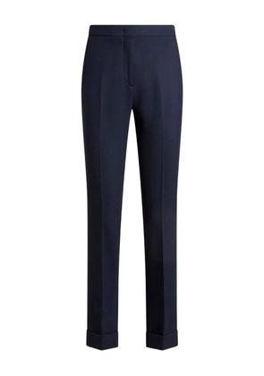 ETRO cropped trousers - Blue