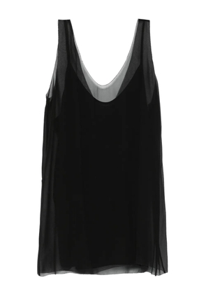 TOTEME V-neck slip top - Black