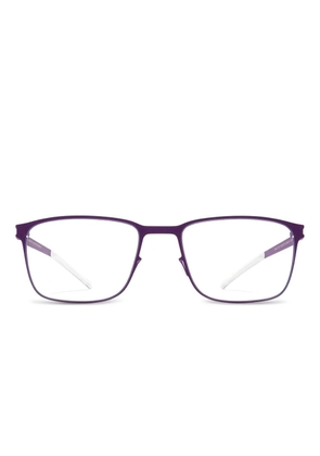 Mykita Henning rectangle-frame glasses - Purple