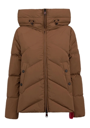 AFTER LABEL quilted puffer jacket - Brown