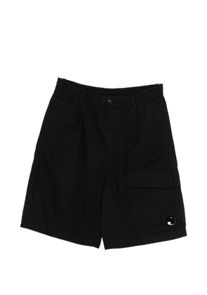 C.P. Company black cargo shorts