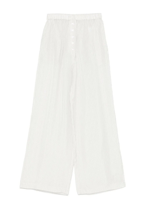 The Frankie Shop Brenna Double Stripe trousers - White