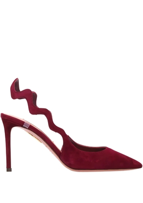 Aquazzura 8mm Artiste Sling pumps - Red
