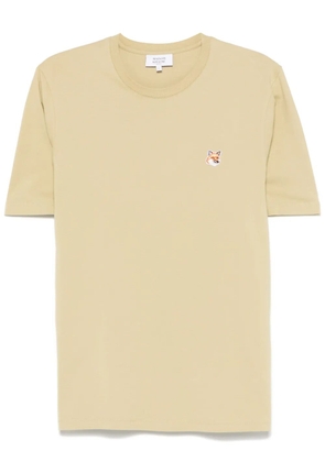 Maison Kitsuné Fox Head-patch T-shirt - Green