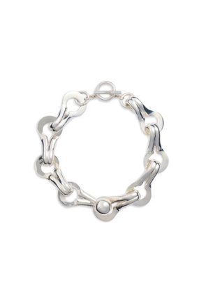 Patou asymmetric chain necklace - Silver