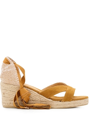 Castañer wedge espadrille sandals - Brown