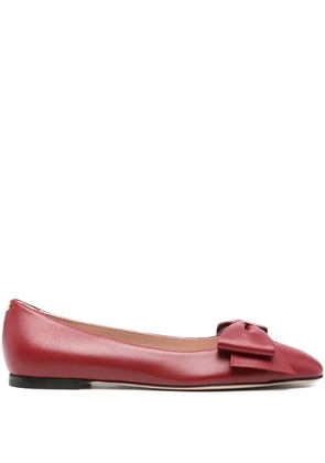 Valentino Garavani bow-details ballet flats - Red