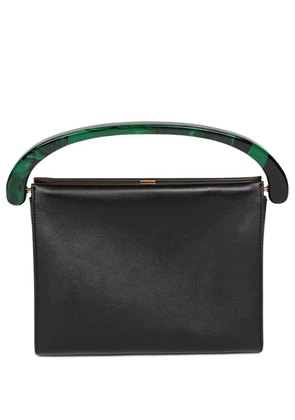 DRIES VAN NOTEN medium leather tote bag - Black
