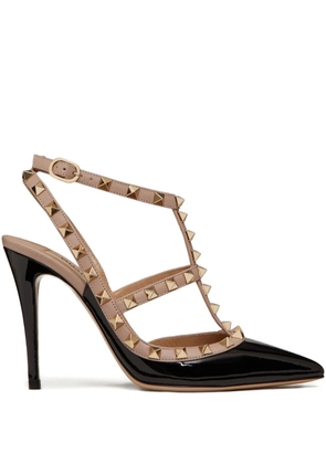 Valentino Garavani 100mm Rockstud caged pumps - Black