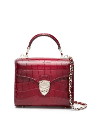 Aspinal Of London mini Mayfair top-handle bag - Red