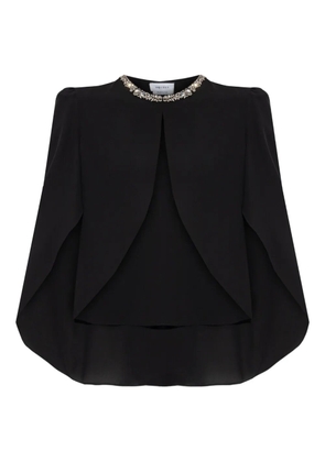 Alexander McQueen silk top - Black