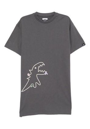 SPORT b. by agnès b. Dino-print dress - Grey