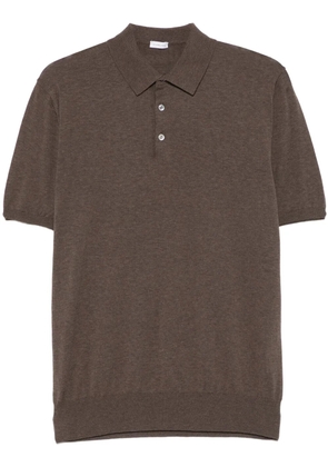 Caruso cotton polo shirt - Brown