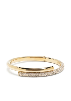 Swarovski Dextera crystal-embellished bangle bracelet - Gold