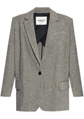 MARANT ÉTOILE Cikaito single-breasted blazer - Black