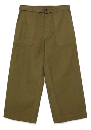 Comme des Garçons Homme belted trousers - Green