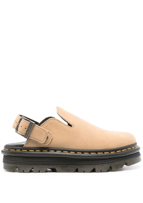 Dr. Martens ZebZag suede clogs - Brown