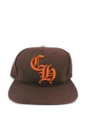 Chrome Hearts logo-embroidered baseball cap - Brown