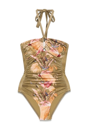 ZIMMERMANN Ascension swimsuit - Brown