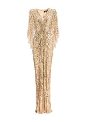 Jenny Packham Carrie maxi dress - Gold