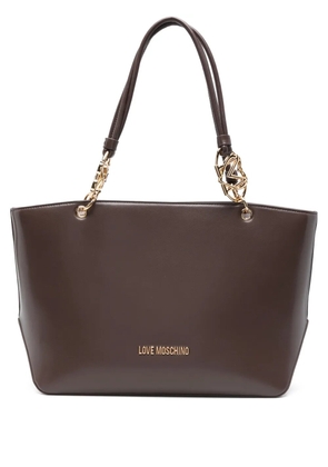 Love Moschino Jewel tote bag - Brown