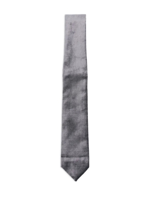 Forte Forte cotton blend tie - Grey