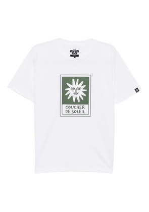 SPORT b. by agnès b. sunset-print T-shirt - White