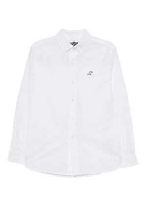 SPORT b. by agnès b. Dino-embroidered shirt - White