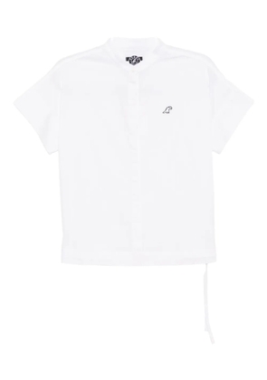 SPORT b. by agnès b. Dino-embroidered top - White
