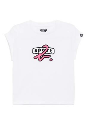 SPORT b. by agnès b. appliqué logo T-shirt - White