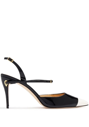 Jennifer Chamandi 85mm Vittorio pumps - Black