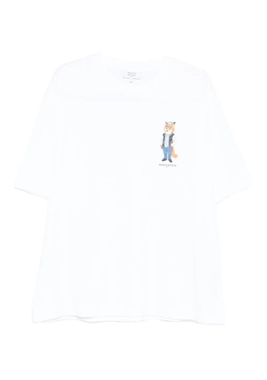 Maison Kitsuné fox-print T-shirt - White