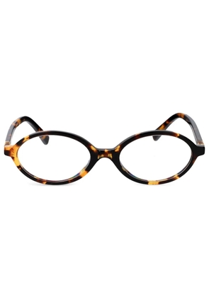 Miu Miu Eyewear round-frame glasses - Brown