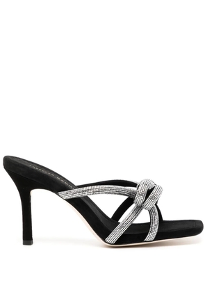 Loeffler Randall Margi crystal-embellished sandals - Black