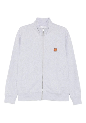 Maison Kitsuné Fox Head zip-up sweatshirt - Grey