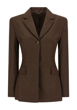 Magda Butrym single-breasted blazer - Brown