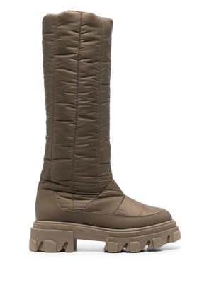 GIABORGHINI Gia 19 padded boots - Brown