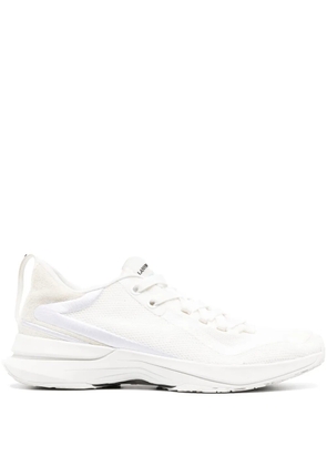 Lanvin logo-detail mesh sneakers - White