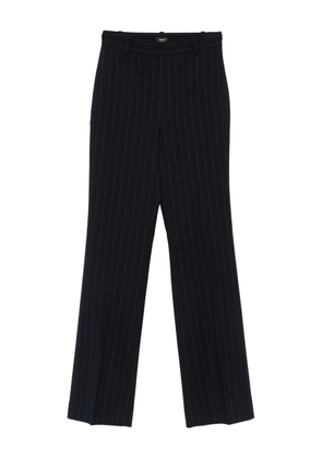 PINKO pinstripe-pattern trousers - Blue