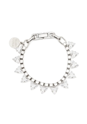 Ellen Conde crystal-embellished bracelet - Silver