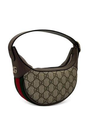 Gucci mini Ophidia GG-motif Web-stripe shoulder bag - Neutrals