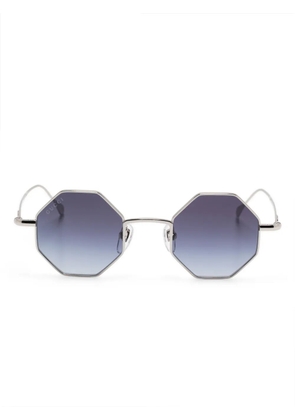 Gucci Eyewear geometric-frame sunglasses - Silver