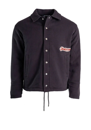 Jacquemus Gio logo-patch overshirt - Blue