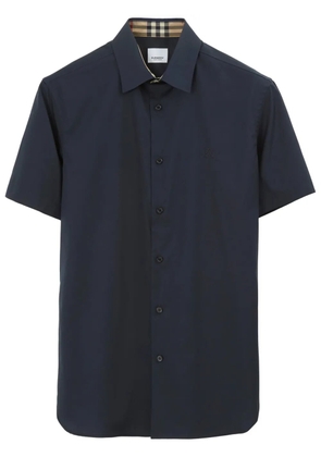 Burberry EKD-embroidered shirt - Black
