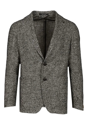 Tagliatore mélange-effect blazer - Grey